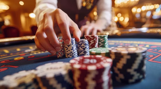 Mobile live dealer table interface on netjawa